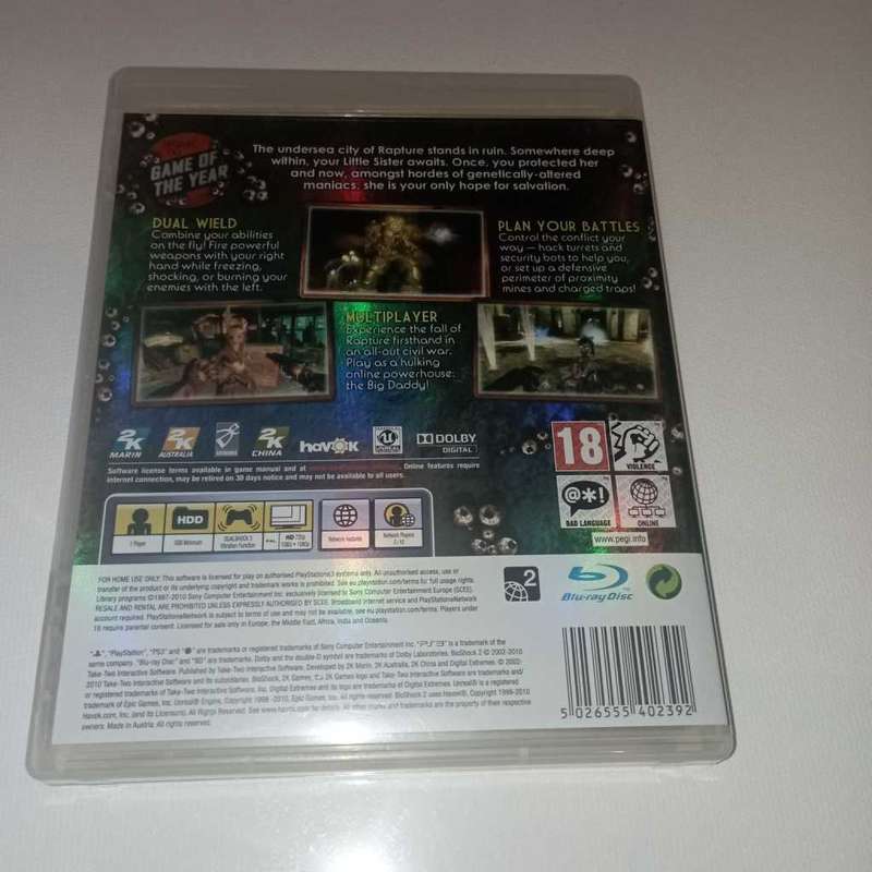 Bioshock 2 [PS3]  **CIB**
